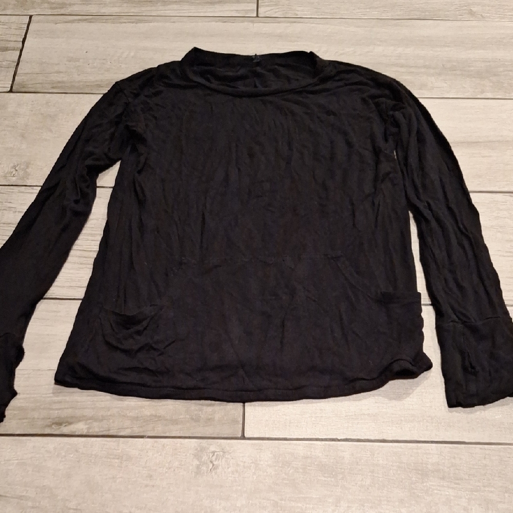 🍁Girls Black Active Tee🍿